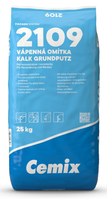 Cemix 2109 vápenná omítka